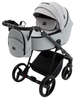Детская универсальная коляска 2 в 1 Adamex Blanc Tip PS-46