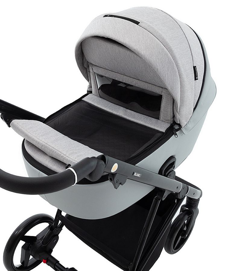 Детская универсальная коляска 2 в 1 Adamex Blanc Tip PS-46
