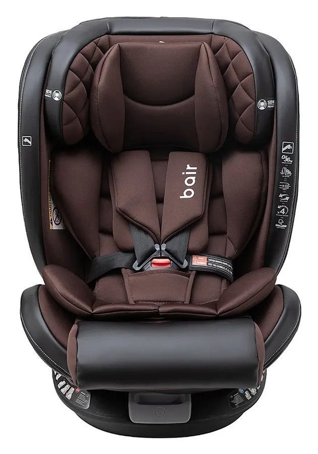 Автокресло Bair Unit 360 Iso-fix CB-04 choco-black