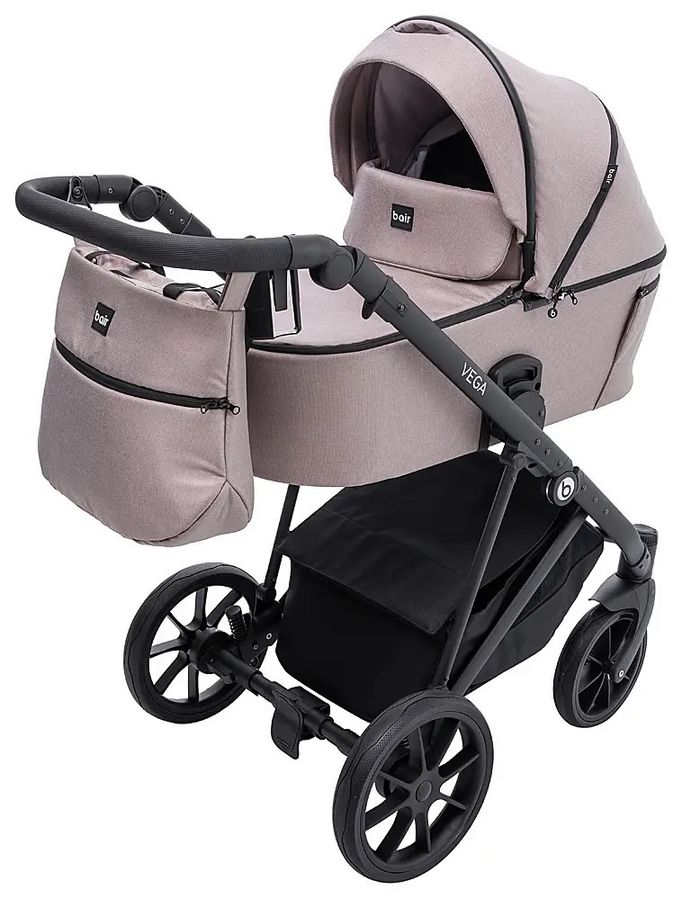Детская универсальная коляска 2 в 1 Bair Vega Soft VS-02 Sand