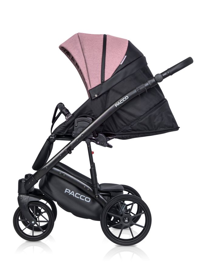 Детская универсальная коляска 2 в 1 Riko Pacco 02 Pink