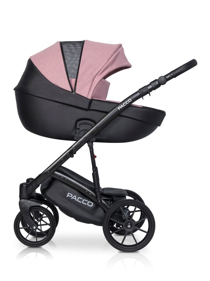 Детская универсальная коляска 2 в 1 Riko Pacco 02 Pink