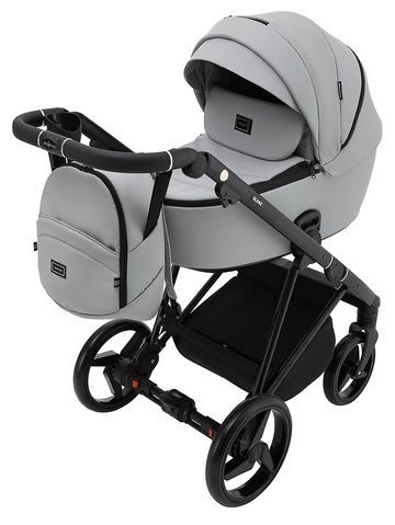 Дитяча універсальна коляска 2 в 1 Adamex Blanc Eco SA-3