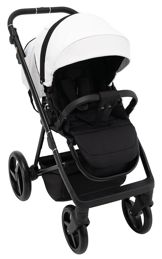 Детская универсальная коляска 2 в 1 Adamex Blanc Eco SA-1