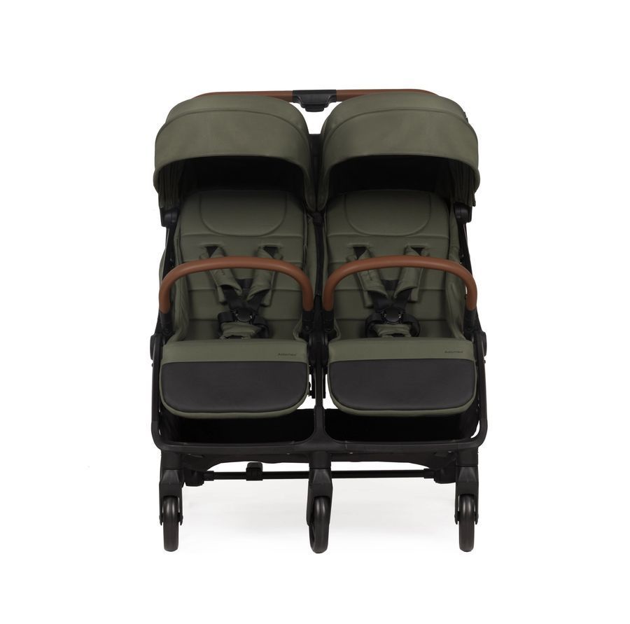 Прогулянкові коляски для двійні Adamex Alto Dark Green