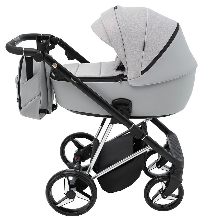 Детская универсальная коляска 2 в 1 Adamex Blanc Special Edition Ps-586