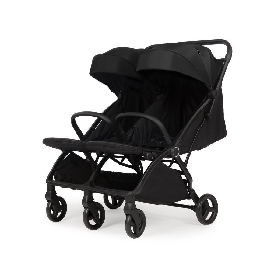 Прогулочные коляски для двойни Adamex Alto Black