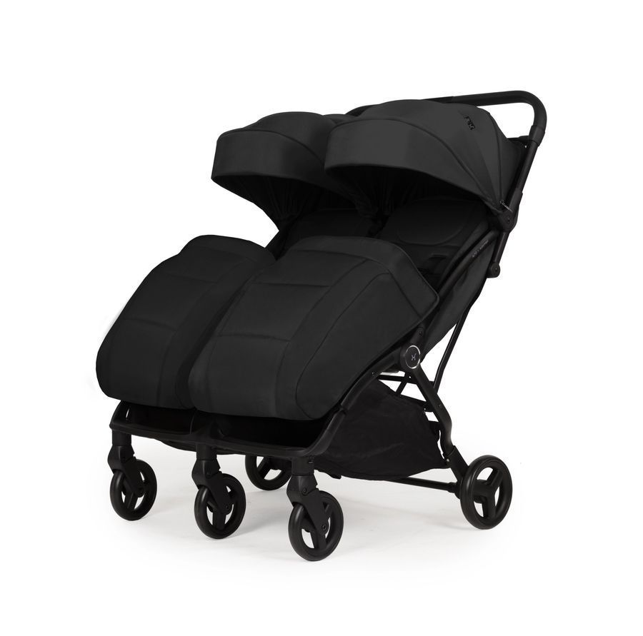 Прогулочные коляски для двойни Adamex Alto Black