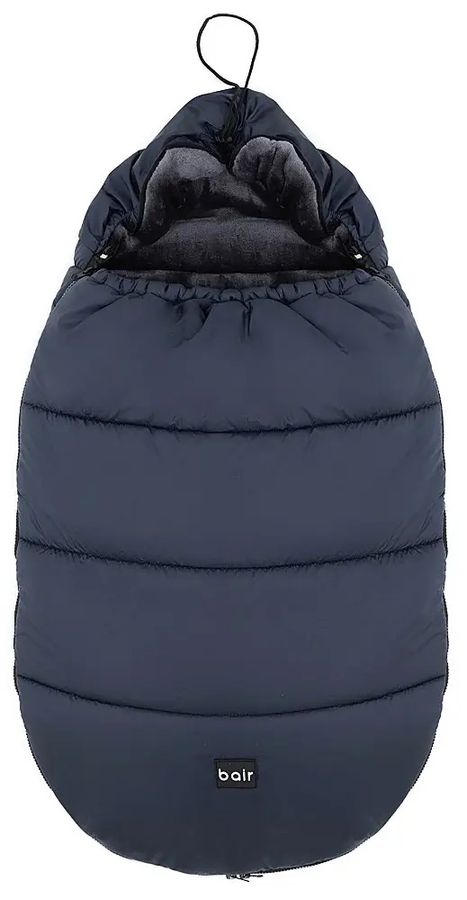 Зимовий конверт для коляски Bair Polar Black indigo blue