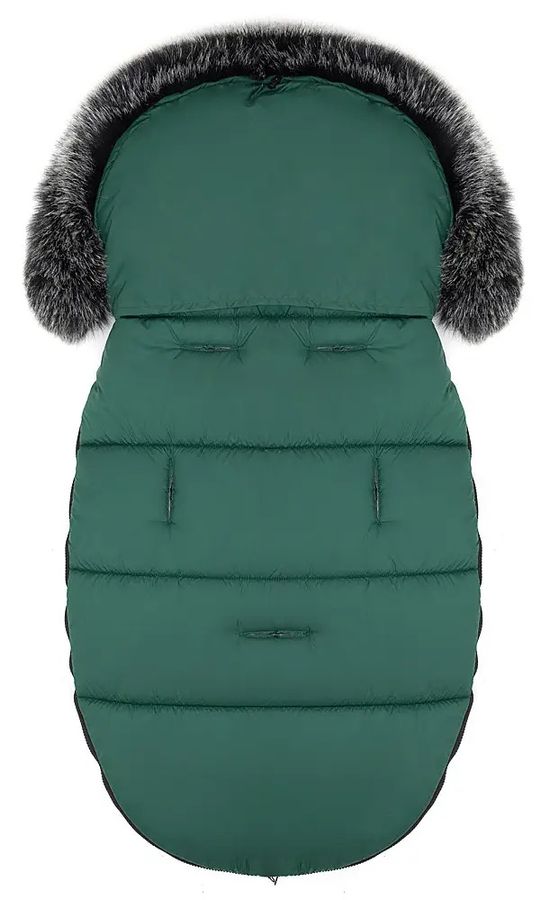 Зимовий конверт для коляски Bair Polar jungle green