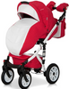 Детская универсальная коляска 2 в 1 Riko Brano Ecco 20 Sport Red