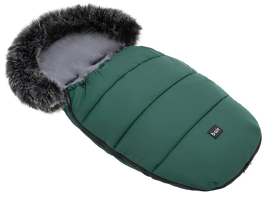 Зимовий конверт для коляски Bair Polar jungle green