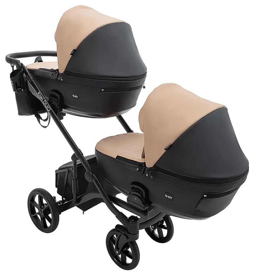 Коляска для двойни 2 в 1 Bair Kiwi DUO Eco BKD-18/15