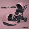 Дитяча уіверсальна коляска 2 в 1 Riko Brano PRO 03 Energy Pink