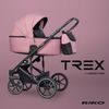 Детская универсальная коляска 2 в 1 Riko Trex 03 Energy Pink