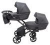 Коляска для двійні 2 в 1 Bair Kiwi DUO Soft BKD-219-1
