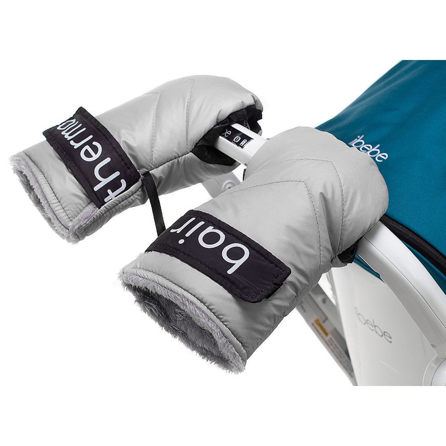 Зимові рукавиці для коляски Bair Thermo Mittens Grey