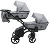 Коляска для двійні 2 в 1 Bair Kiwi DUO Soft BKP-218