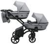 Коляска для двійні 2 в 1 Bair Kiwi DUO Soft BKP-218
