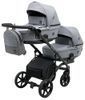 Коляска для двійні 2 в 1 Bair Kiwi DUO Soft BKP-218