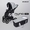Детская универсальная прогулочная коляска 2 в 1 Riko Nuno PRO 01 Grey Fox