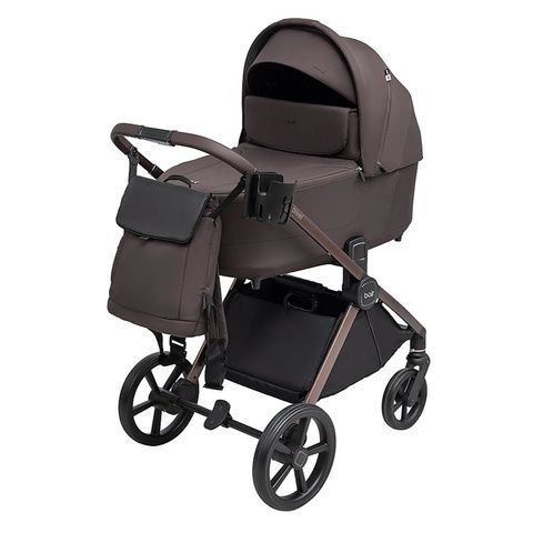 Дитяча універсальна коляска 2 в 1 Bair Pixel Chrome Eco PC-06 velvet chocolate
