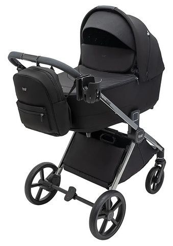 Дитяча універсальна коляска 2 в 1 Bair Pixel Chrome PC-01 black rock