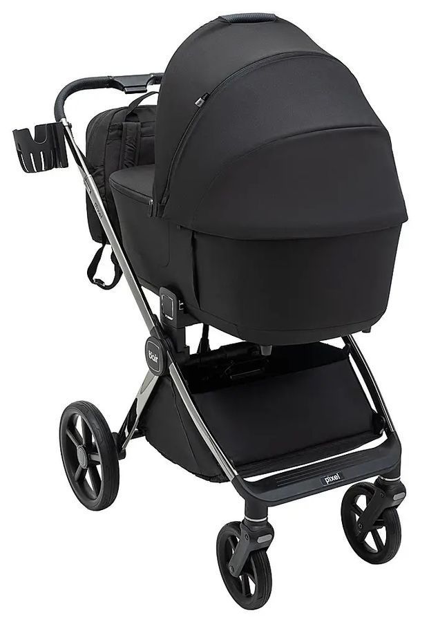 Дитяча універсальна коляска 2 в 1 Bair Pixel Chrome PC-01 black rock