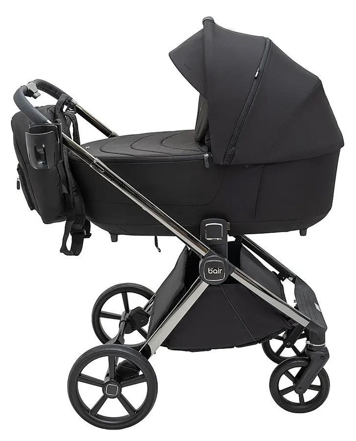 Дитяча універсальна коляска 2 в 1 Bair Pixel Chrome PC-01 black rock
