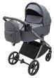 Дитяча універсальна коляска 2 в 1 Bair Pixel Chrome PC-02 graphite grey